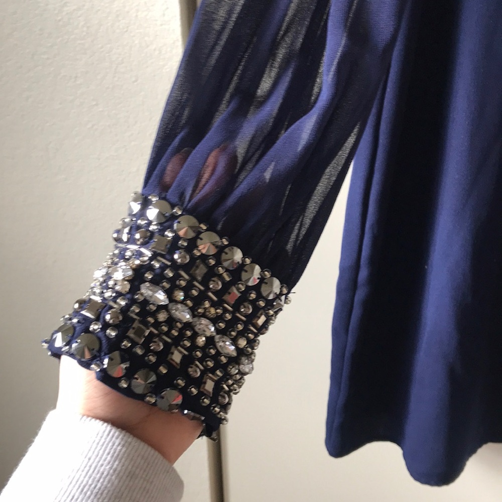 Navy Dress - Picture 2 of 4